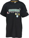 5S_JRプリントTシャツ カラー:1911(ブラック/ホワイト) サイズ:130