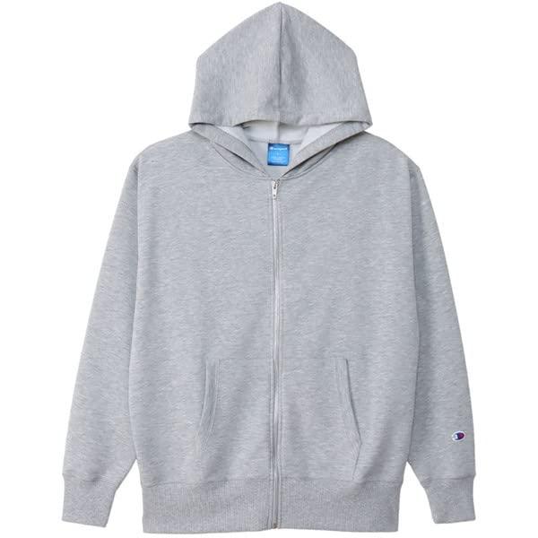 ZIP_HOODED_SWEAT 070:オックスフォードGRY サイズ:L