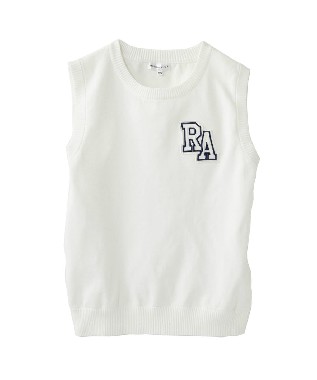 [レピピアルマリオ] ゴルフウェア ニットベスト ガールズ ガールズ ニットベスト 113801 WT 150