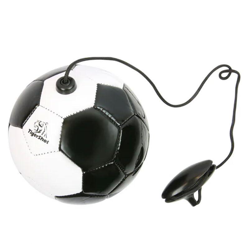 footballgear[フットボールギア] リニューアル サッカー トレーニング 室内練習 TigerShot タイガーショットストラップボール TSSBX-2502 黒