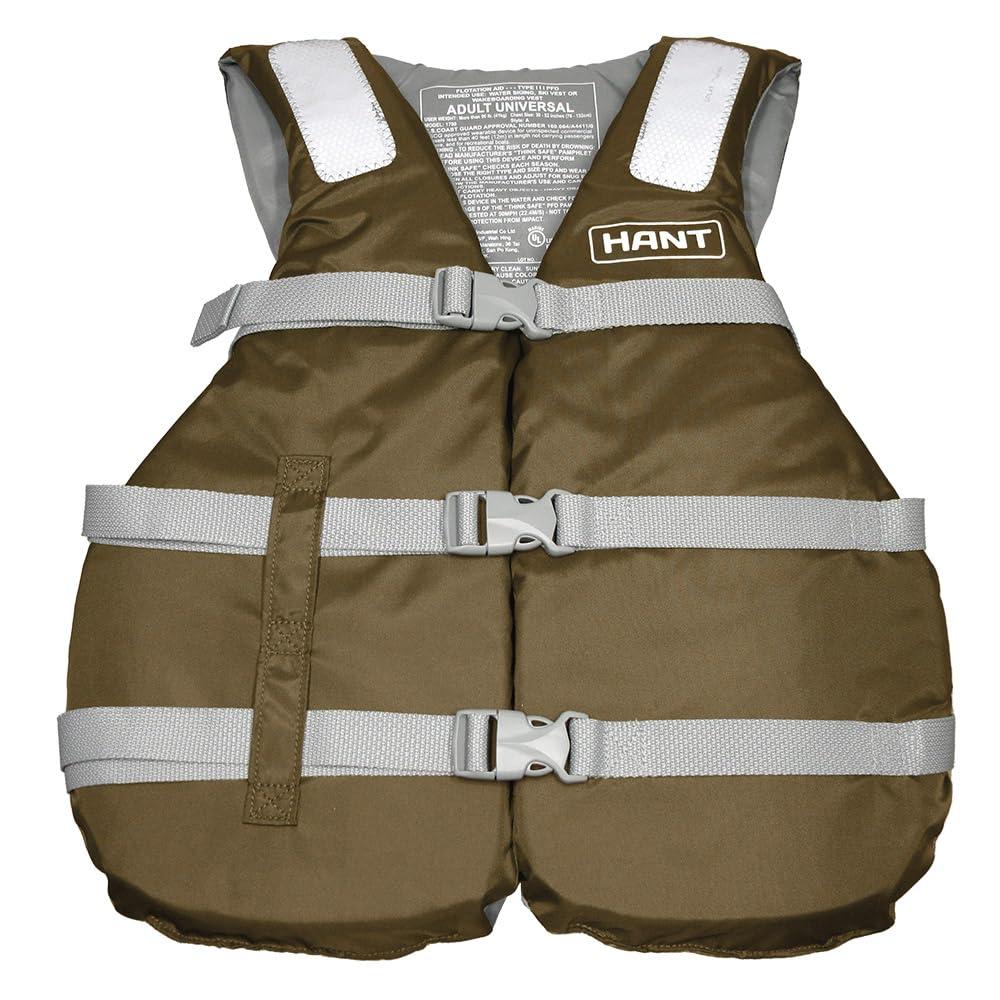 HANT アウトドア ライフベスト 男女兼用 胸囲102-152cm対応 トープ(SUPER LARGE) HLV-44566