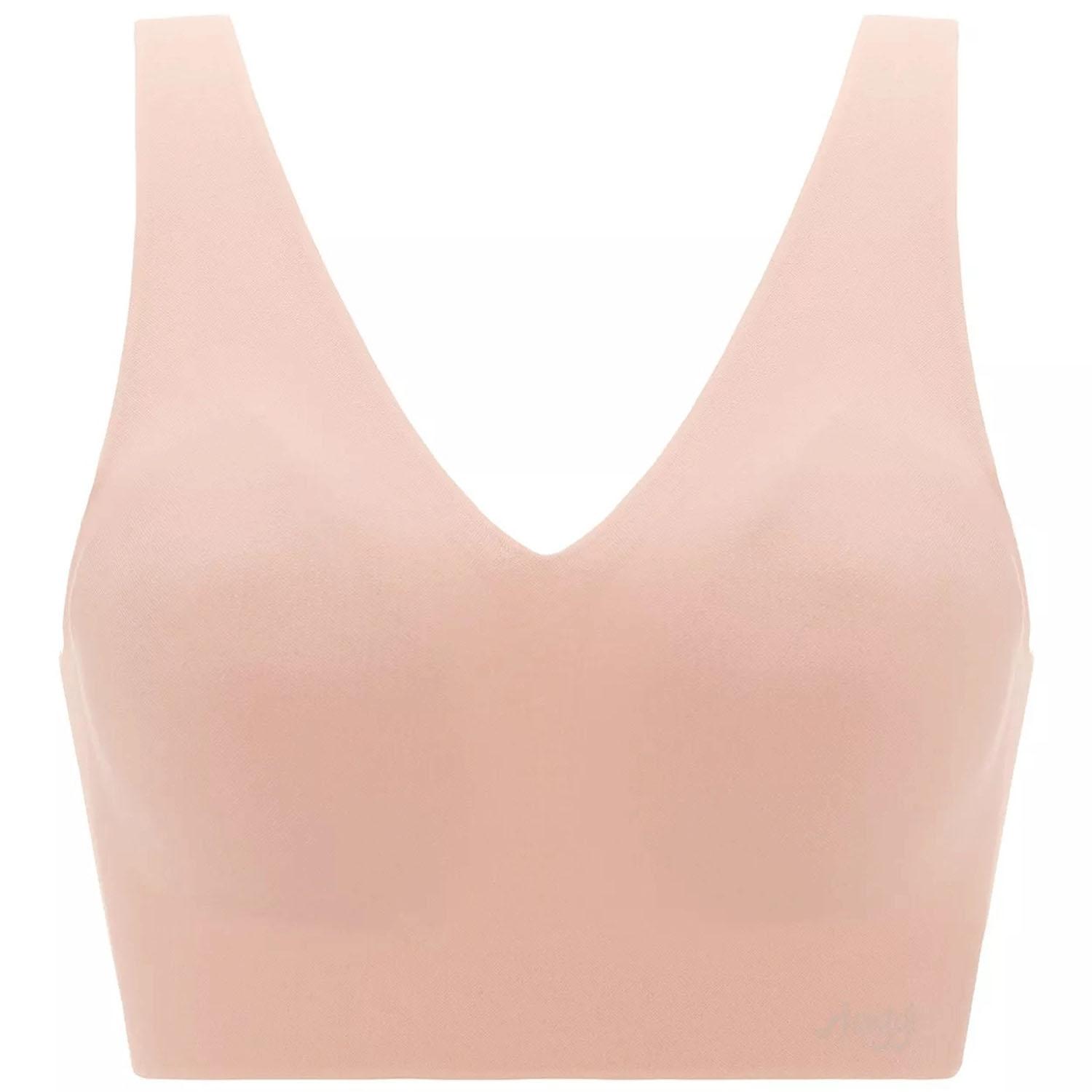 [トリンプ] スロギー ゼロ フィール 綿混 ハーフトップ Vネック レディース 00EK(テラコッタ) LL