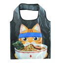 ラーメン赤猫 ポーチ付きエコバッグ