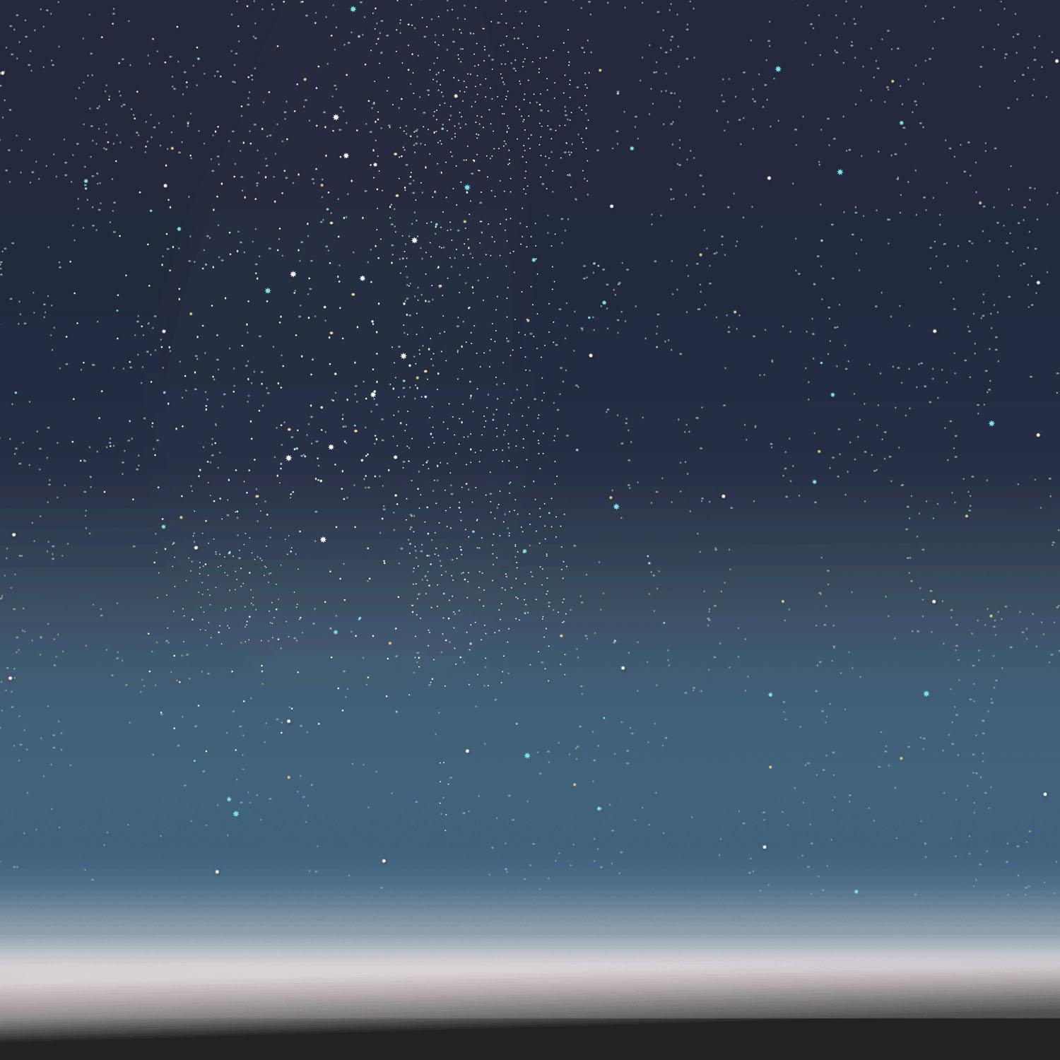 朝倉染布 超撥水風呂敷ながれ 平織 星空 約96×96cm