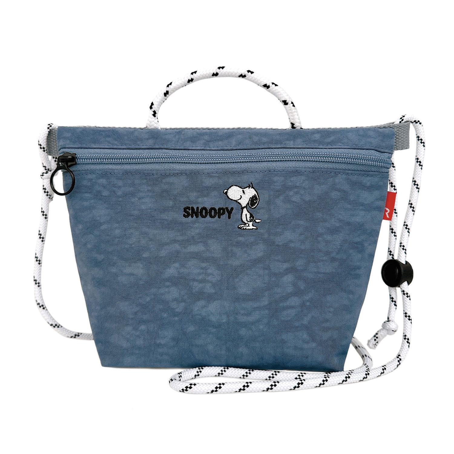 [ルートート] ポシェット レディース スヌーピー IP.サコッシュ.ポリ.ピーナッツ-0F 8438 (04 グレー)