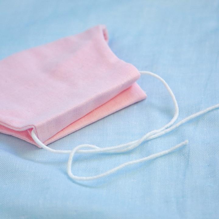 【 大容量 】 カバーリングマスクゴム 巾3mm 白 1300M巻