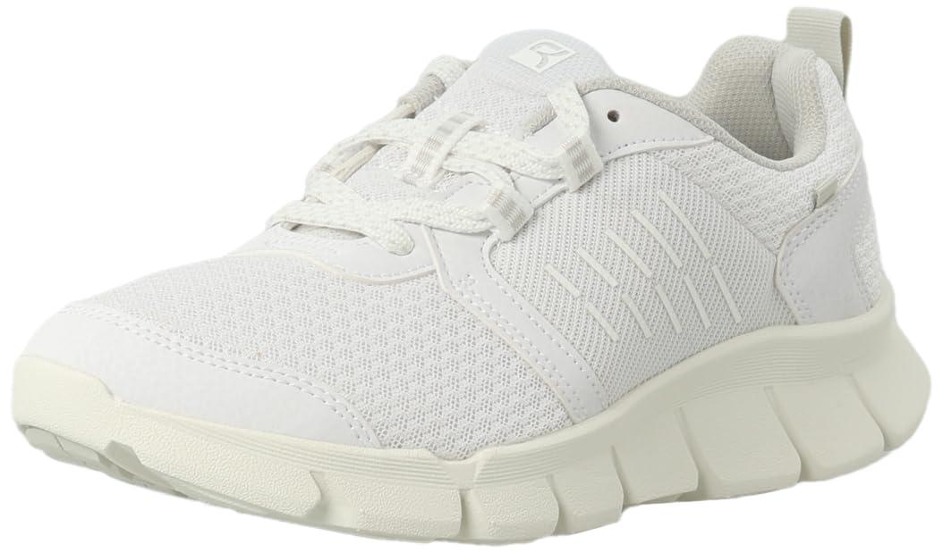 [ラクウォーク] ウォーキング アシックス商事 レディース ホワイト 24.0 cm 4E