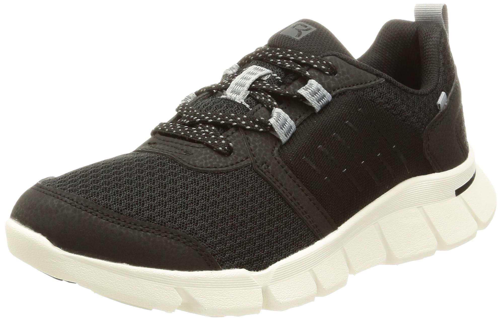 [ラクウォーク] ウォーキング アシックス商事 レディース ブラック 23.0 cm 4E