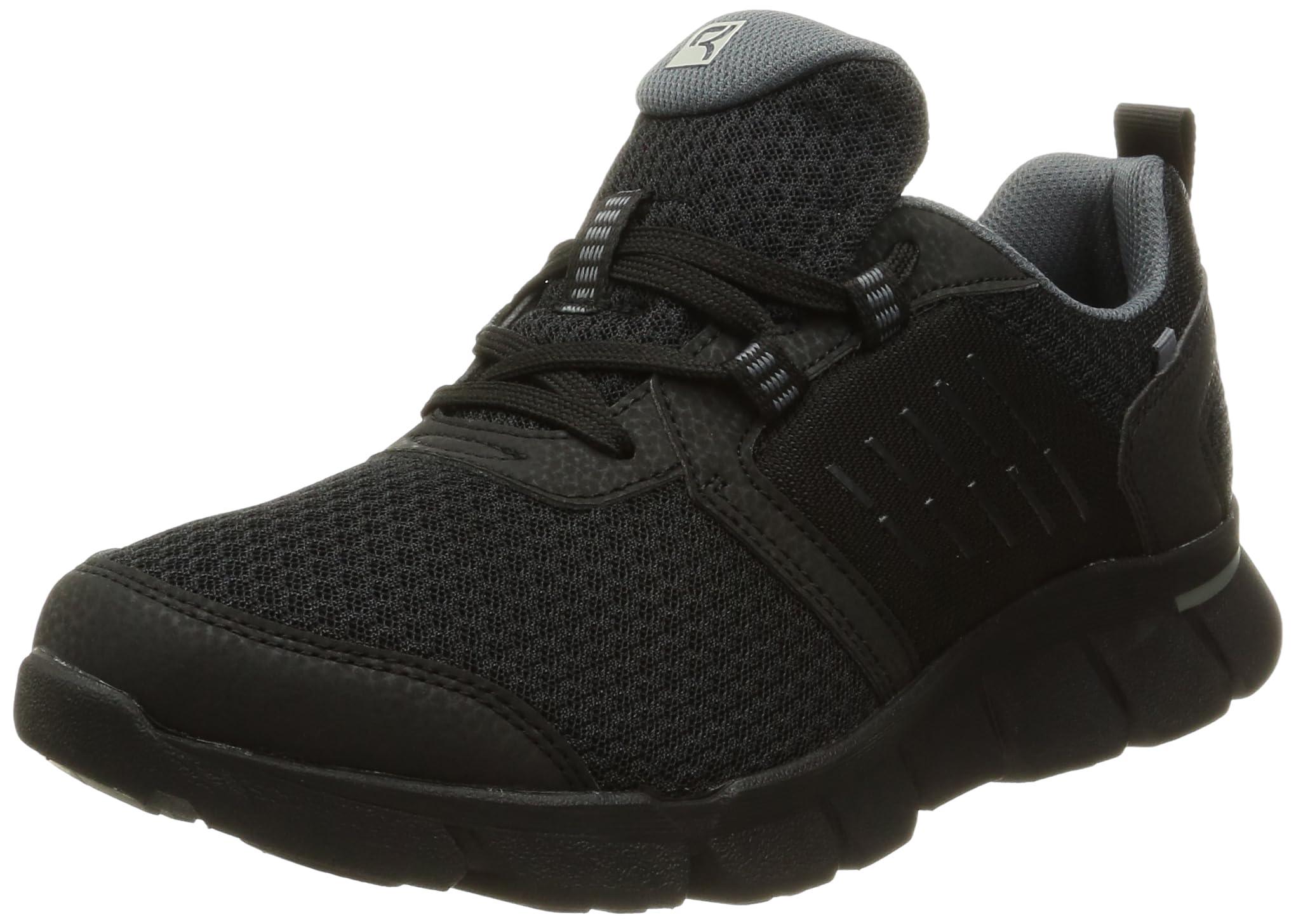 [ラクウォーク] ウォーキング アシックス商事 メンズ ブラック 27.0 cm 4E