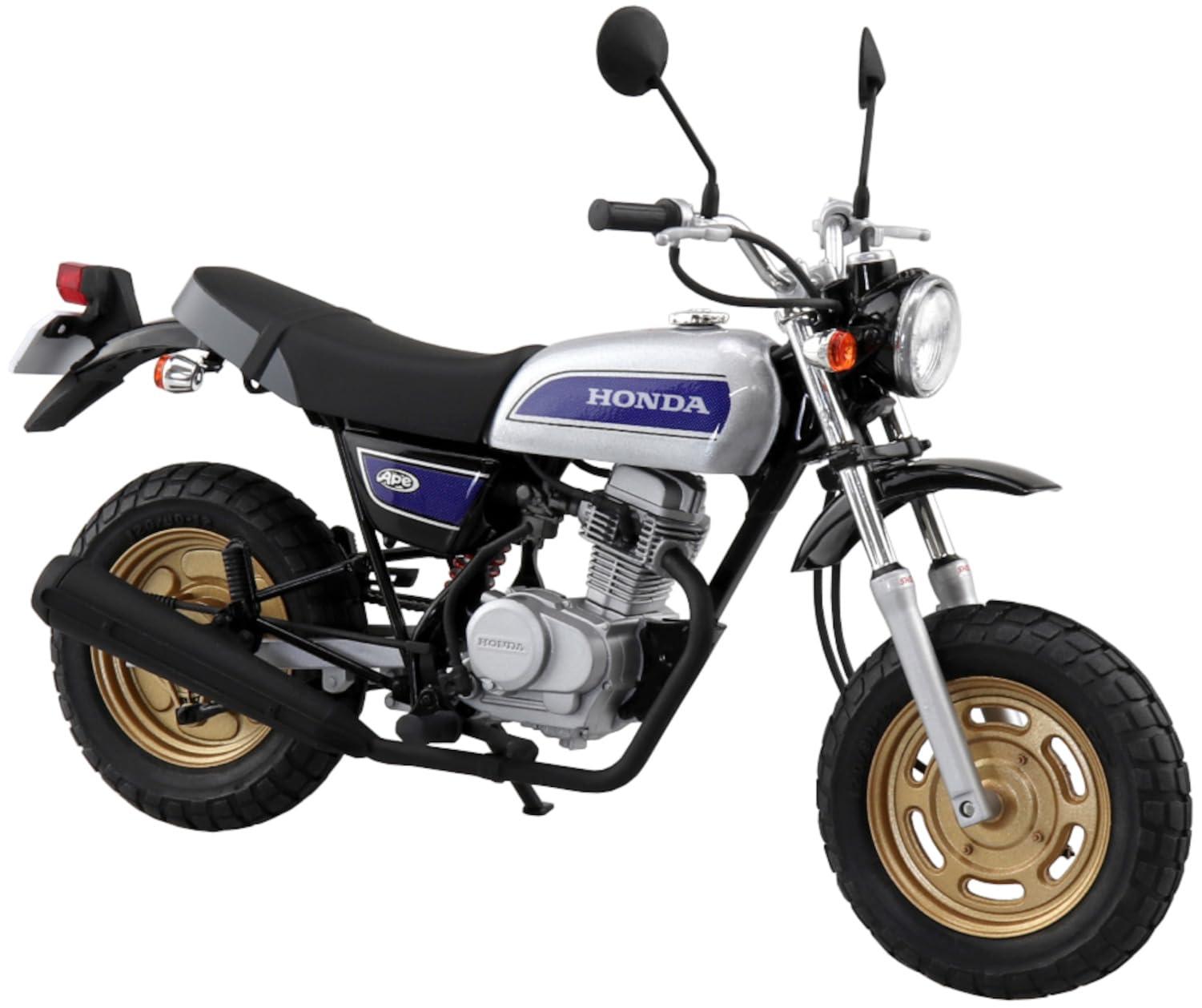 青島文化教材社(AOSHIMA) 1/12 ザ・バイクシリーズ No.41 ホンダ HC07 エイプ 100 Deluxe '08 プラモデ..