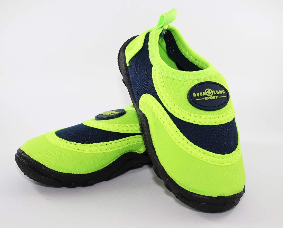 ビーチウォーカーキッズ(キッズ、ジュニア用)B.グリーン/ネイビー 14/15cm ウォーターシューズ 544184