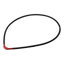 phiten(ファイテン) ネックレス RAKUWA磁気チタンネックレスS-|| ブラック/レッド 55cm(4)