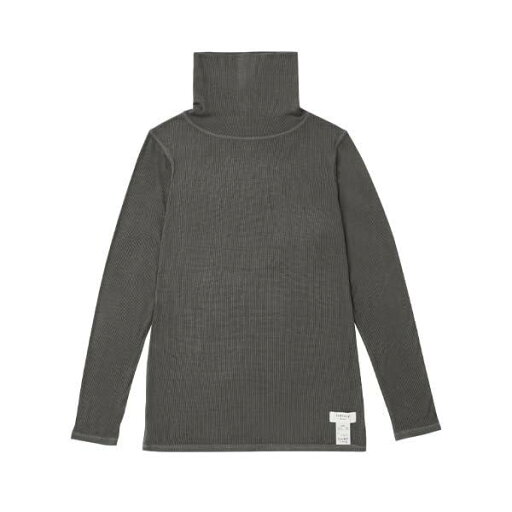 phiten(ファイテン) freeasy(フリージー) ハイネックTシャツ 長袖 チャコール L phiten(ファイテン) freeasy(フリージー) ハイネックTシャツ 長袖 チャコール L