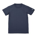 phiten(ファイテン) RAKUシャツ 半袖 ネイビー S ユニセックス スポーツ 部活 Tシャツ