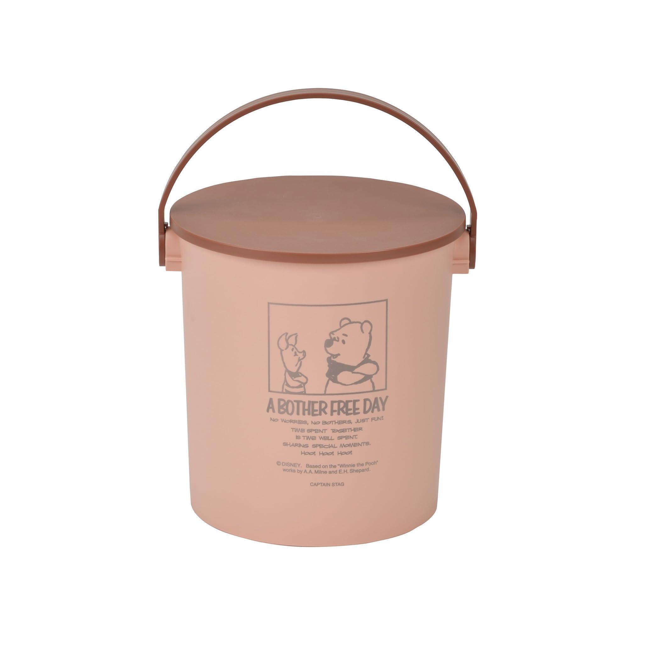 キャプテンスタッグ(CAPTAIN STAG) ディズニー 収納ボックス 座れるバケツ 15L くまのプーさん/コミッ..