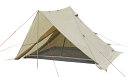 キャプテンスタッグ(CAPTAIN STAG) テント ティピー ワンポールテント レクタ TYPE2 4人用 270 UVカット アルミポール採用 耐水圧フラ...
