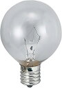 ヤザワコーポレーション ベビーボール球 25W クリア E17 50×72mm G501725C(3)