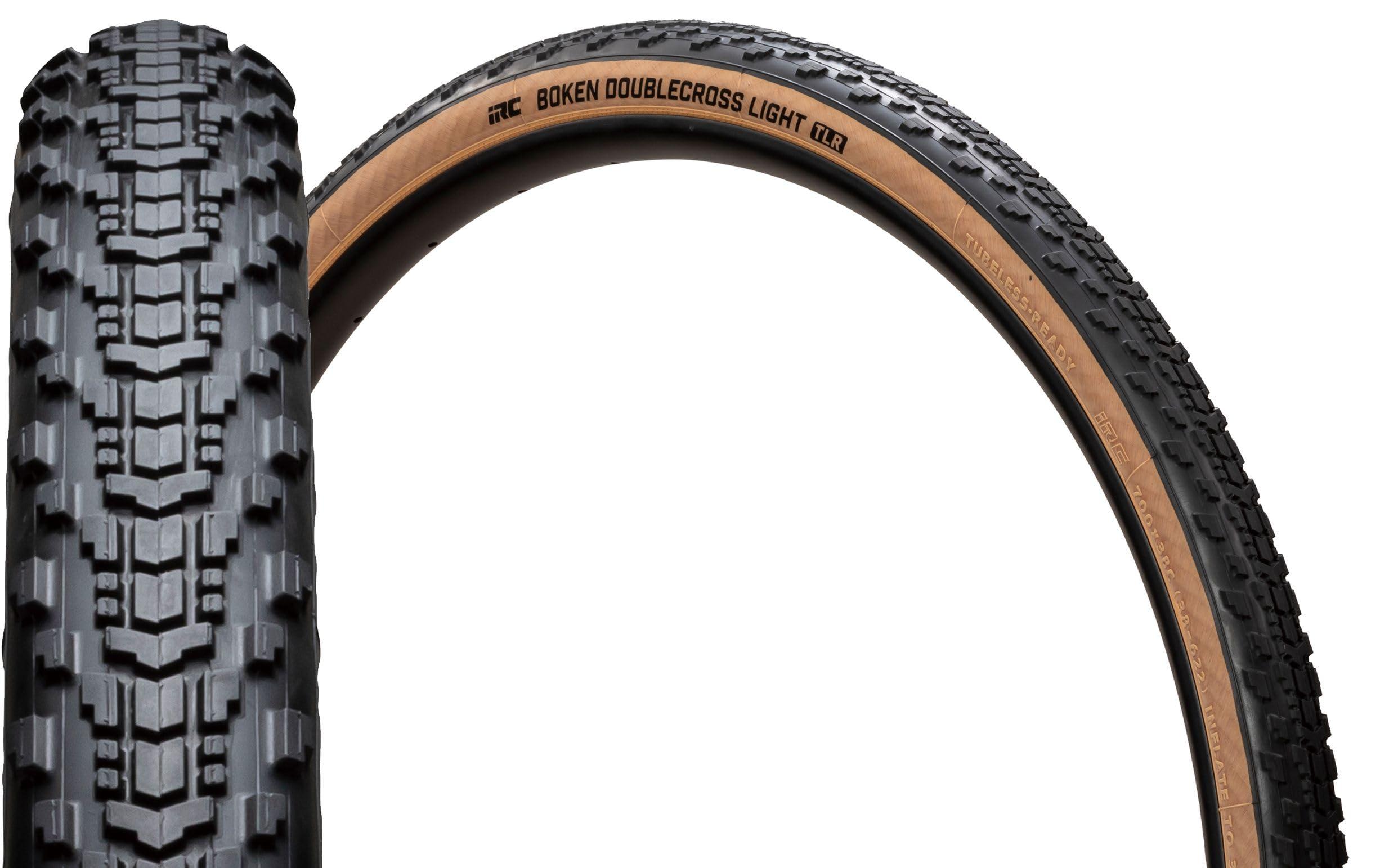 BOKEN DOUBLECROSS LIGHT TUBELESSREADY ボウケン ダブルクロス ライト チューブレスレディ 700×38C タンカラー 190521