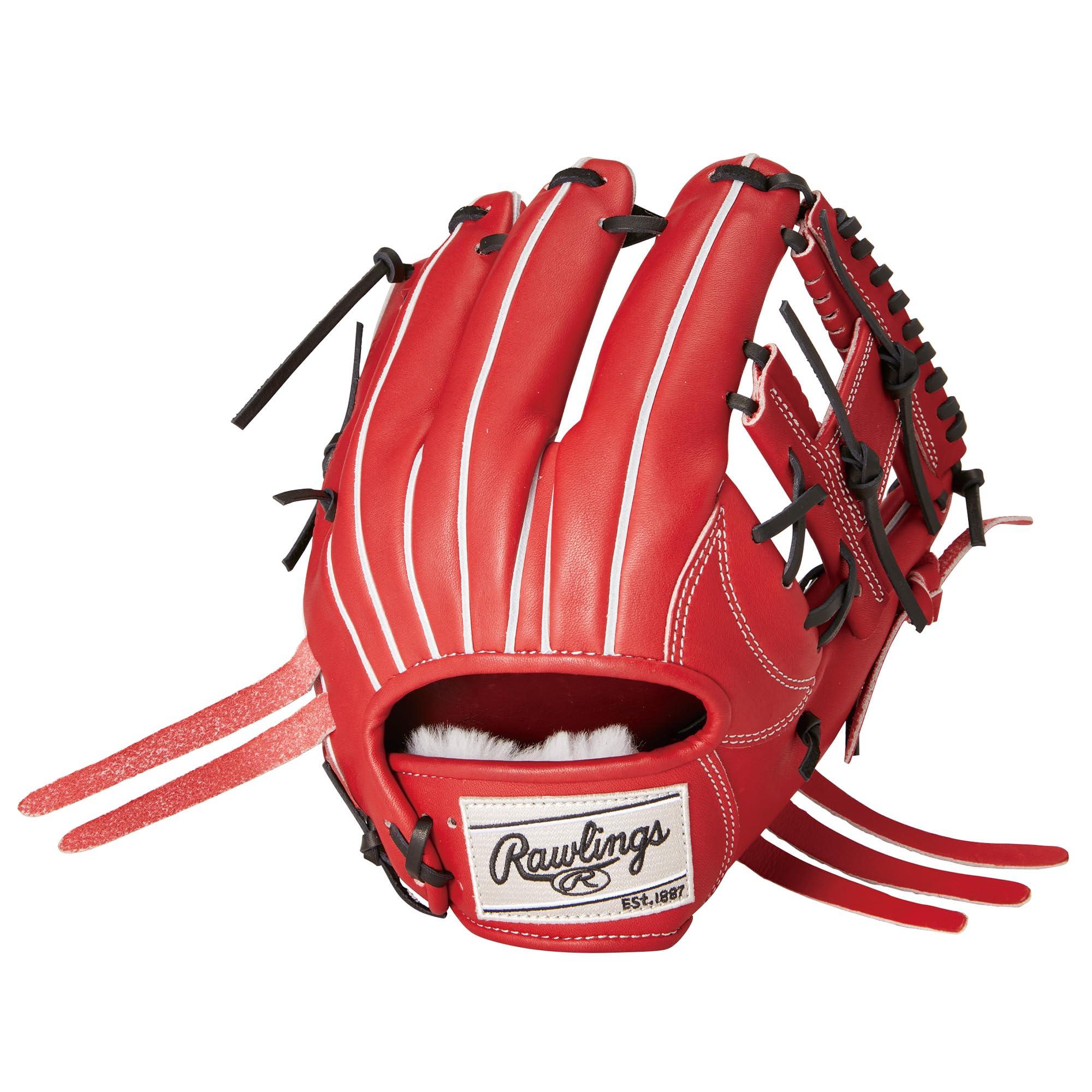 Rawlings(ローリングス)野球用 大人用 グラブ グローブ 硬式 [内野手用] PRO PREFERRED GH4PRN6X ワイン サイズ 11.2 インチ ※右投げ用(左手着用)