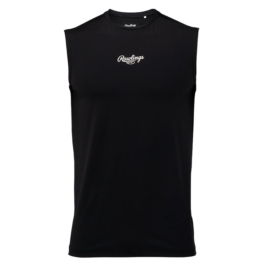 ノースリーブアンダーシャツ カラー:B(ブラック) サイズ:XO