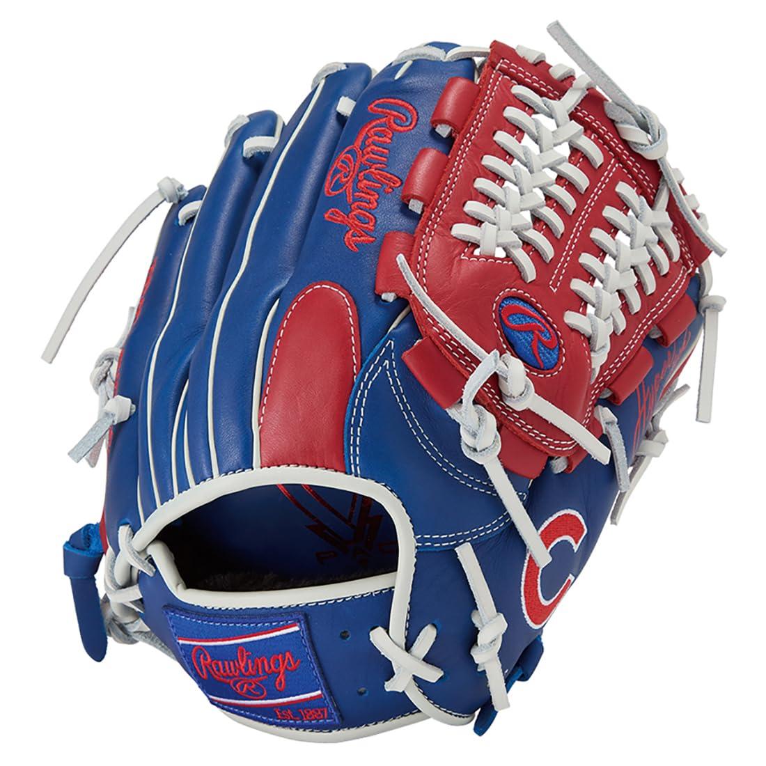 Rawlings(ローリングス)野球用 グラブ グローブ 軟式 大人用 HYPER TECH MLB TEAM GR5HTMCK4MG カブス [オールラウンド用] サイズ 11.5 ※左投げ用(右手着用)