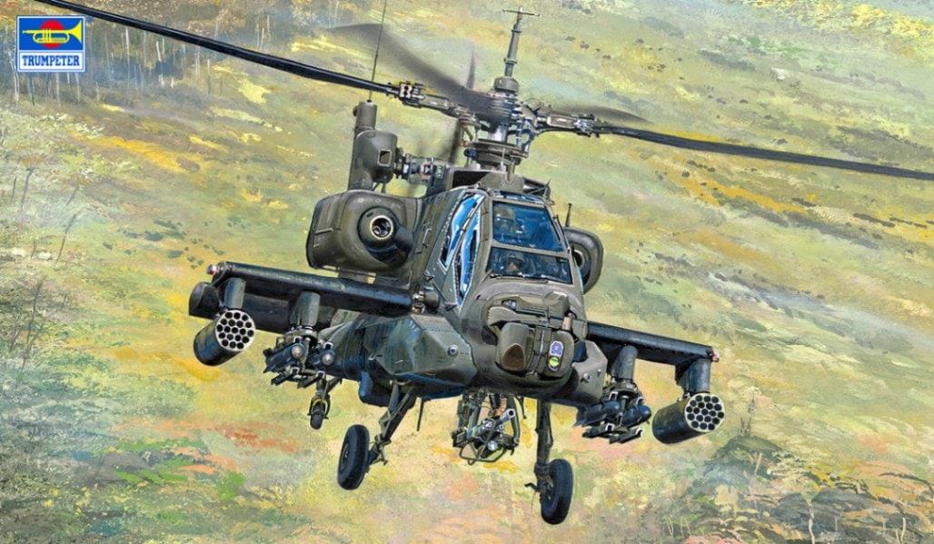 トランペッター(TRUMPETER) 1/35 AH-64A アパッチ 後期型 プラモデル 05115 (ヘリコプター)