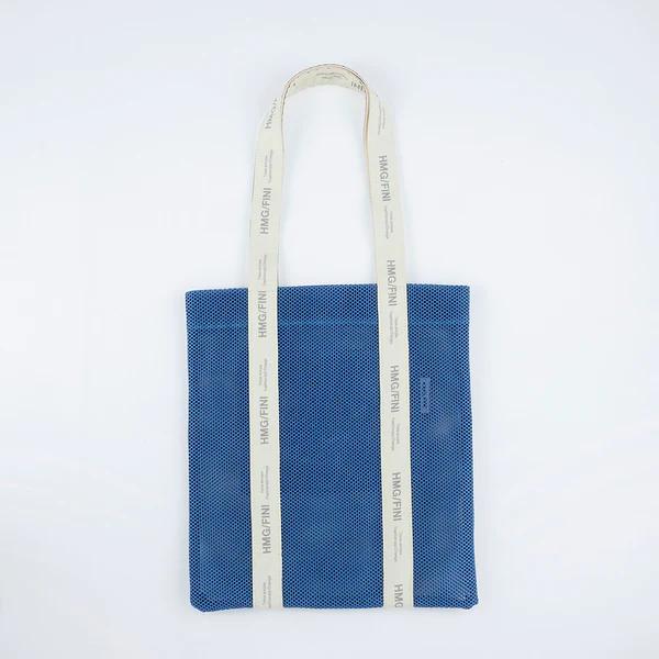 [フィニサージュ] トートバッグ ライブリーメッシュフラットトート レディース BLUE