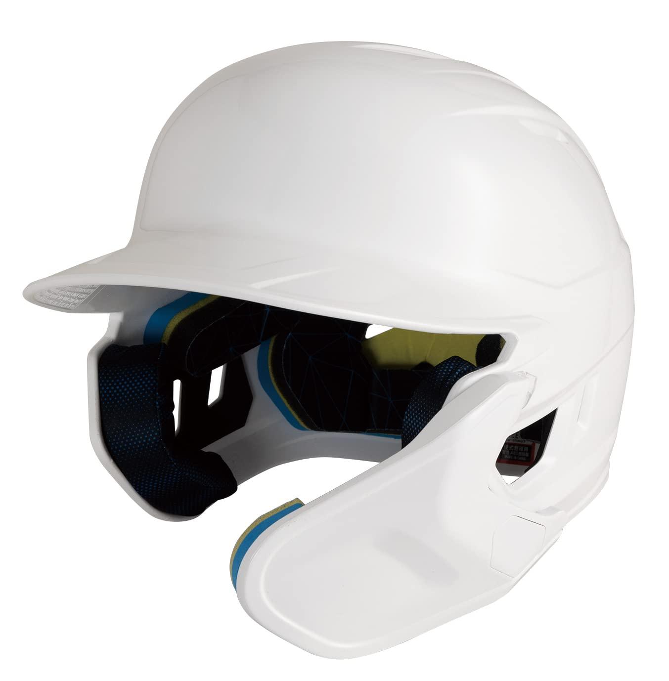 Rawlings(ローリングス)野球 ヘルメット 硬式用 マッハ アジャスト顎ガード付き(艶あり) MA01S-JPNHB ..