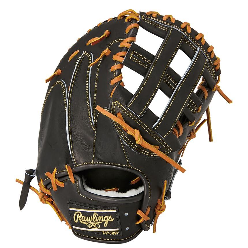 Rawlings(ローリングス)野球用 グラブ グローブ 硬式 大人用 HOH JAPAN GH5HJMY4 ブラック [ファースト用] サイズ 11.5 ※右投げ用(左手着用)