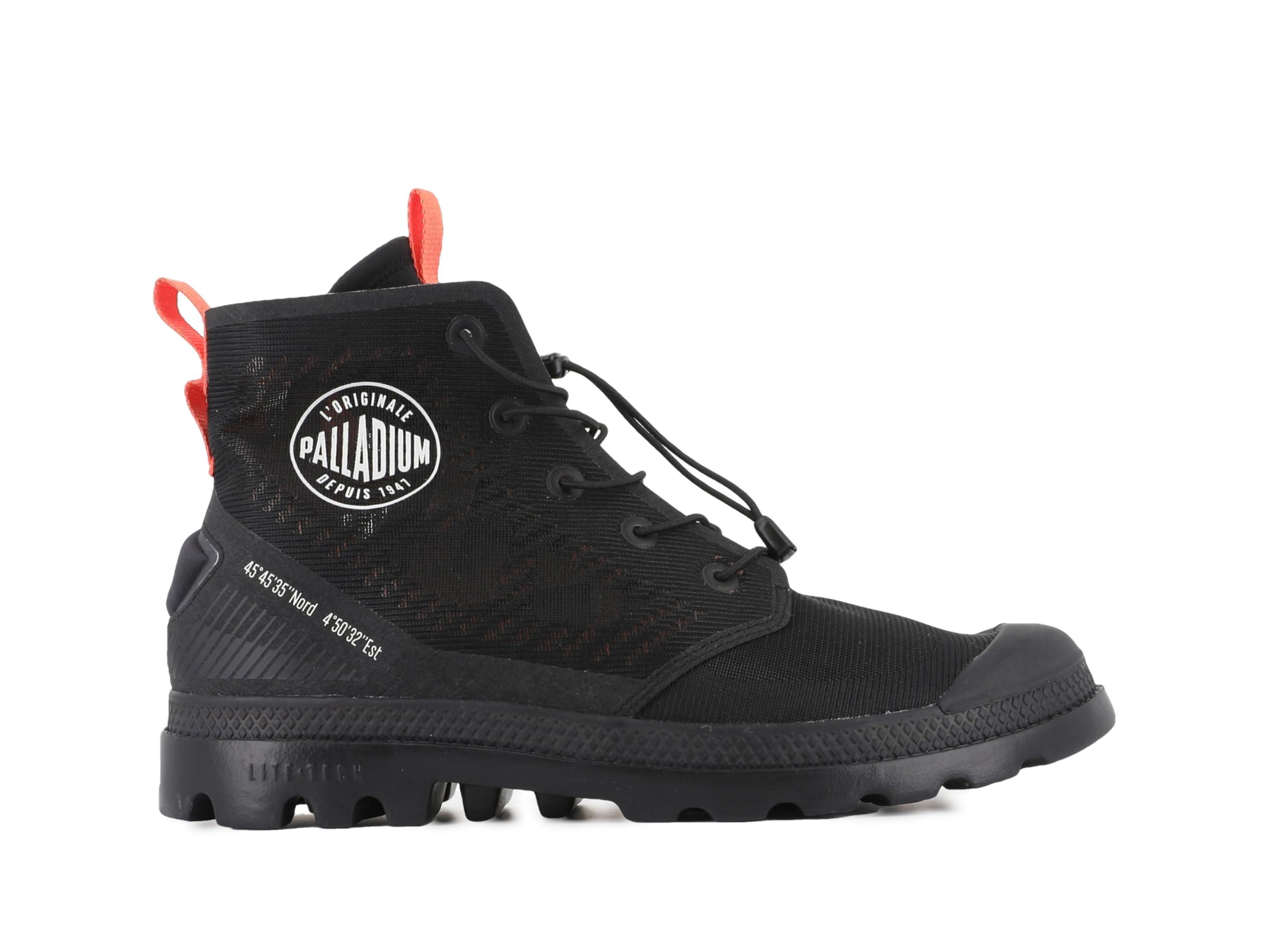 [パラディウム] ハイカットスニーカー PAMPA LITE TRAVEL VT BLACK (008) 24.0 cm