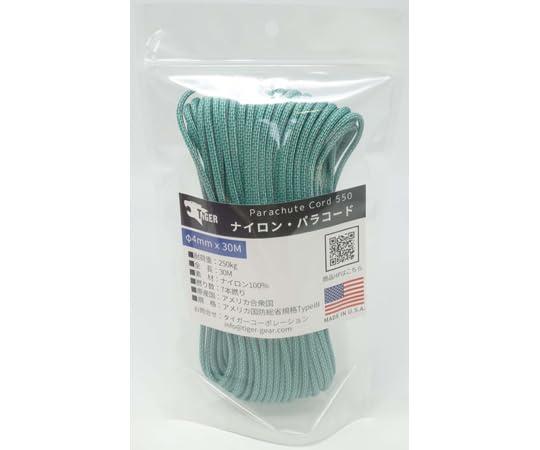 リッチボンド TIGER(タイガー) S-2285c パラコード ペパーミント 30Mx4mm TIGER03118