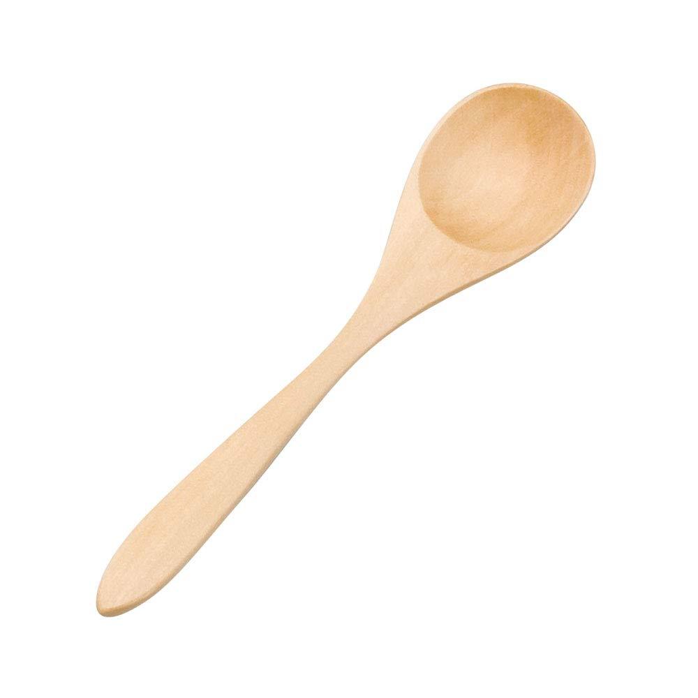 ヤマコー 用美 白木・茶碗蒸スプーン 約L13.5x2.9cm 08145