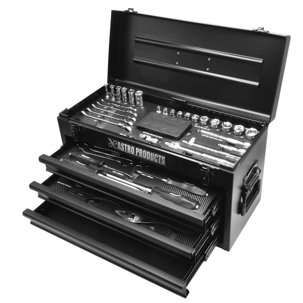 アストロプロダクツ ツールセット マットブラック ミリ (76点組) TS203 | ハンドツール 工具セット メンテ 入門 エントリー