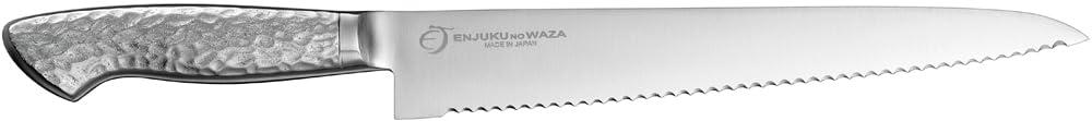 よこやま 燕熟の技 ENJUKU NO WAZA オールステンレス パン切り包丁 240mm EJRK-1501