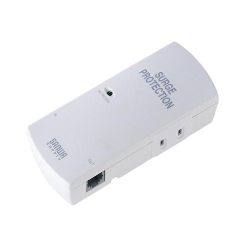 125V/15Aタップ(2口/電話回線雷ガード) 112(W)×46(D)×36.5(H)mm