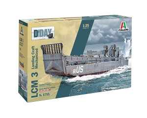 イタレリ タミヤ 1/35 ミリタリーシリーズ No.6755 LCM 3 上陸用舟艇 プラモデル 37803 (船)