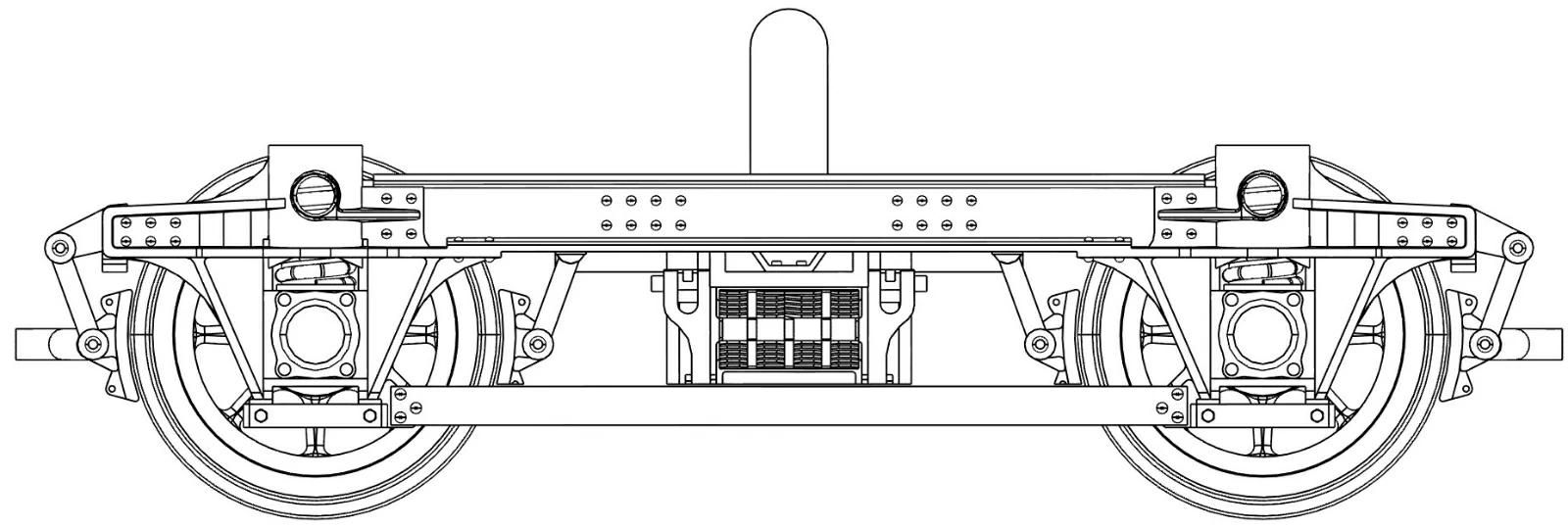 TW-TR23 1/80 台車TR23(一両分・スポーク車輪)