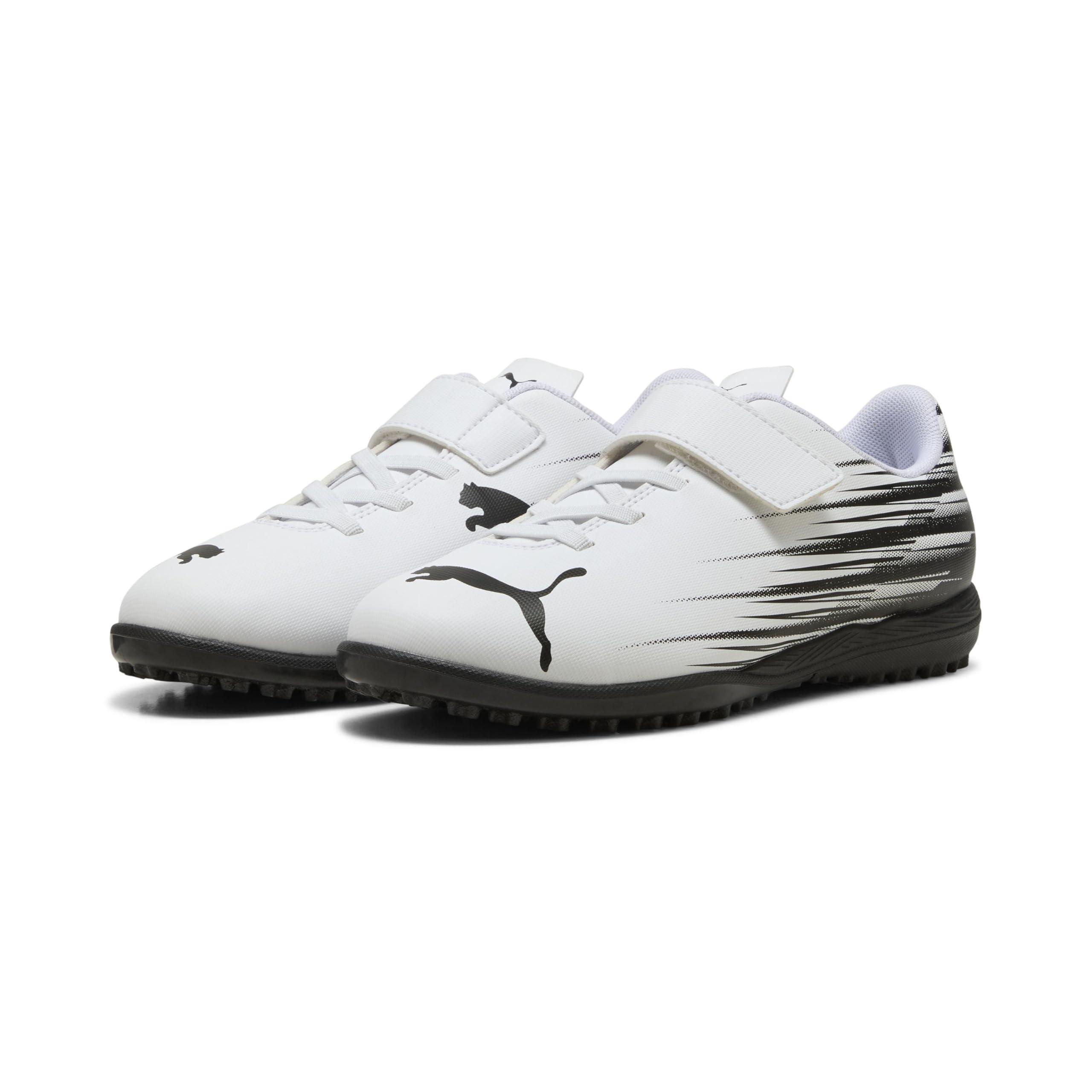 [プーマ] サッカースパイク アタッカント II TT V JR 108499 キッズ 25年秋冬カラー ホワイト ブラック..