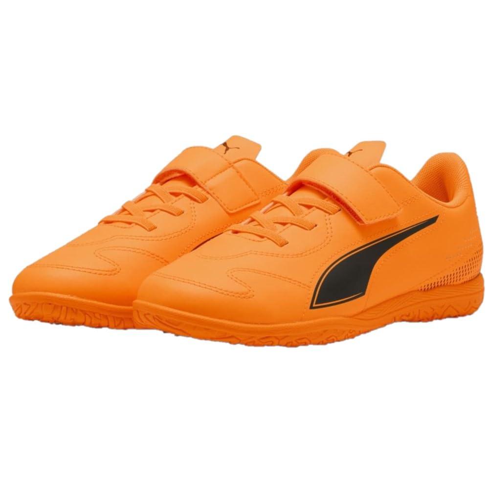[プーマ] キッズ サッカーレーニングシューズ ヴィトーリア2 IT V JR 22.5 cm ヒートファイヤー/プーマブラック(04) 108506