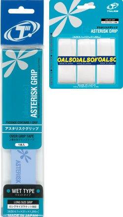 TOALSON(トアルソン) アスタリスクグリップ 3本いり レッド TG113R