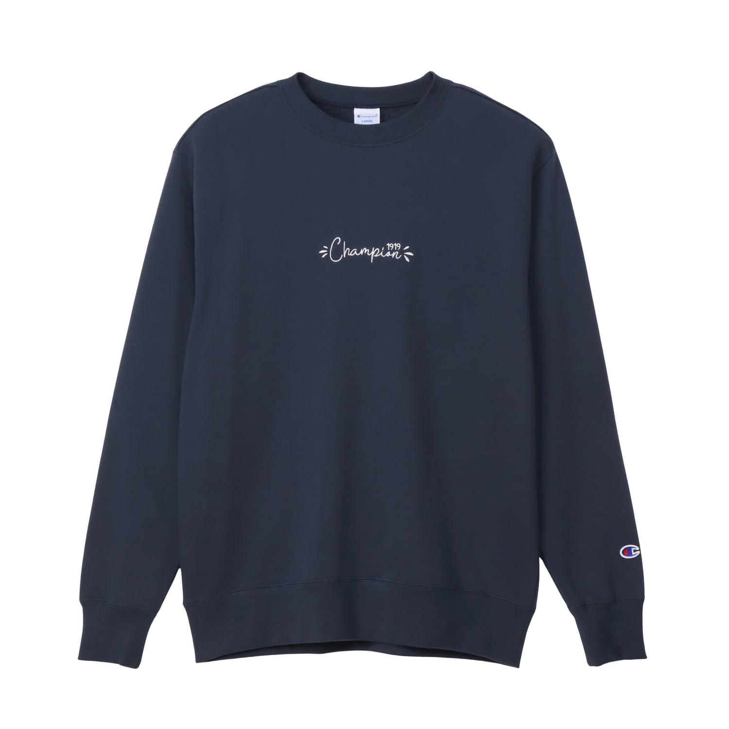 CREW NECK カラー:370(ネイビー) サイズ:L