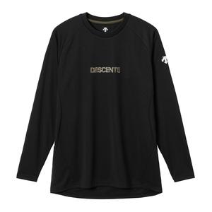 [デサント] 長袖バレーボールシャツ DV5FLT02U_BK00_L