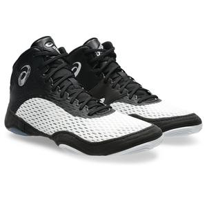 [アシックス] レスリングシューズ SPLIT ELITE 1081A066 メンズ 100(ホワイト/ブラック) 29.0 cm 2E