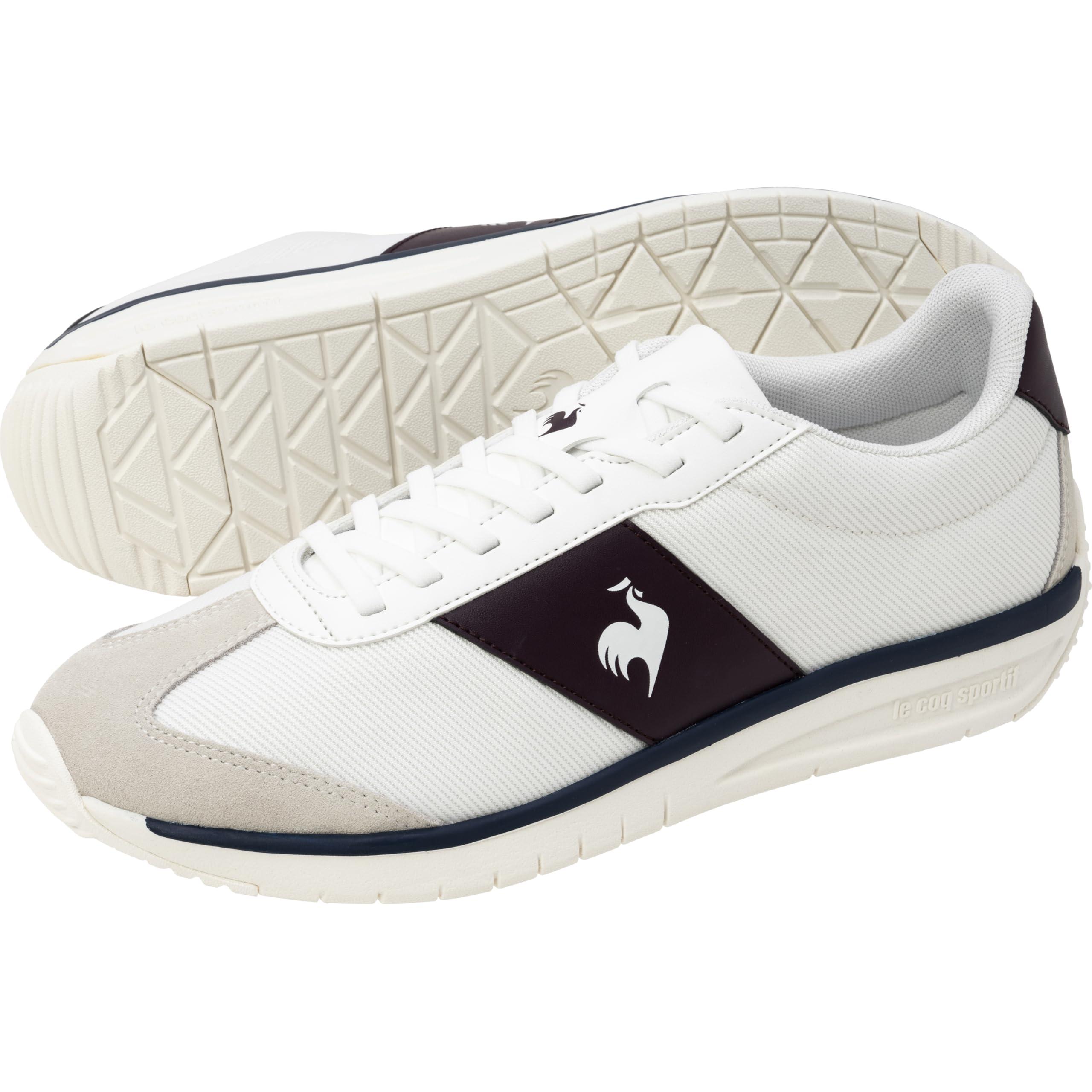 [ルコックスポルティフ] スニーカー クオーツ クッション 軽量 シュータン アイレット 穴 一体感 メンズ レディース WHWR(LU5FSN50UZ) 28.0 cm