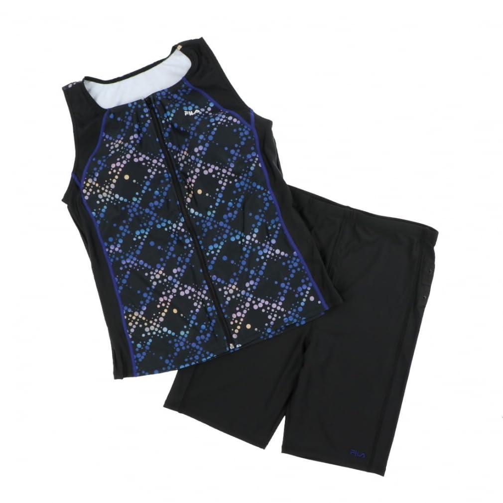 タンキニ2テン カラー:BPL(ブラック/ブルー) サイズ:19L