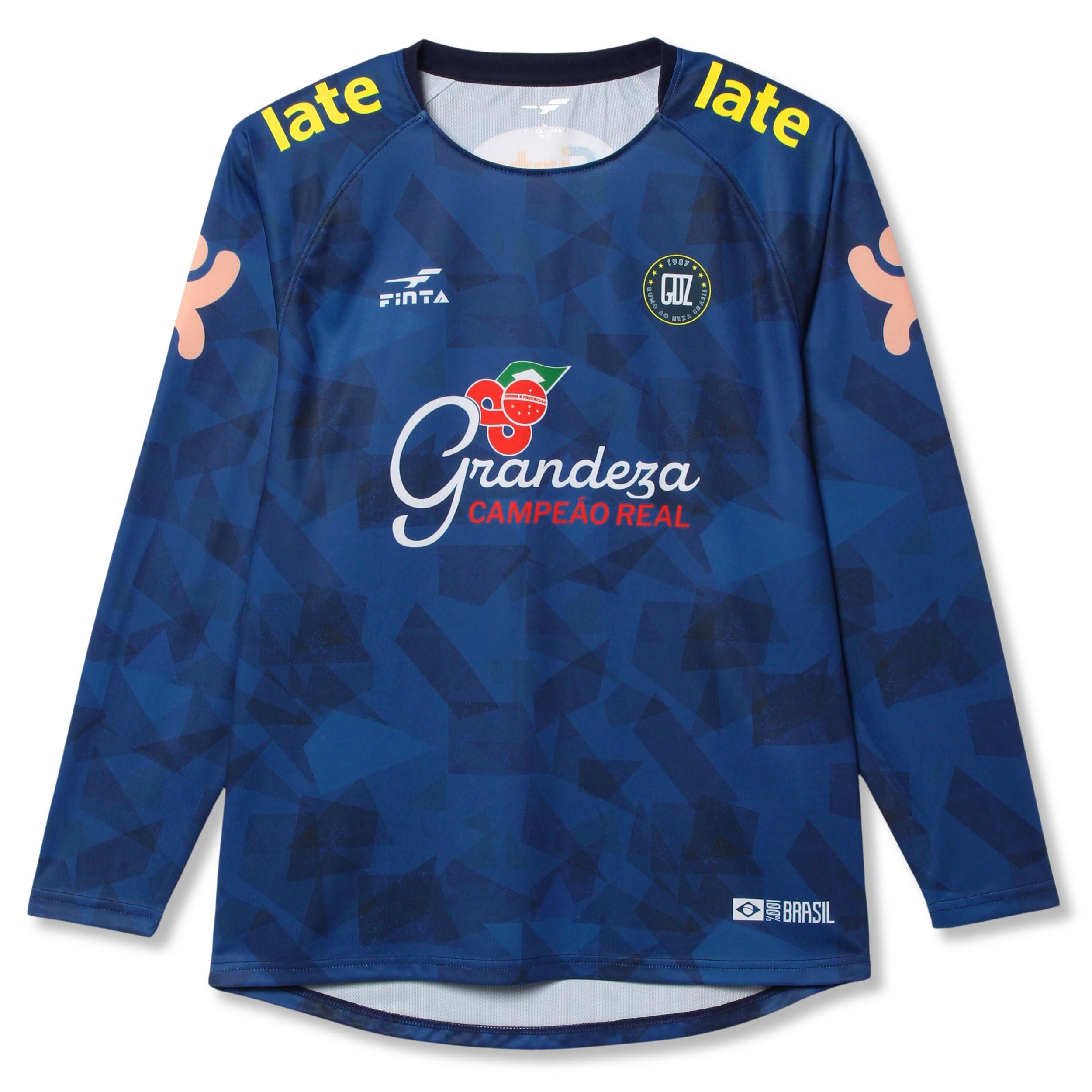 [フィンタ] FINTA サッカー ジュニア 長袖 プラクティスシャツ FT4505J (1100)ネイビー 150