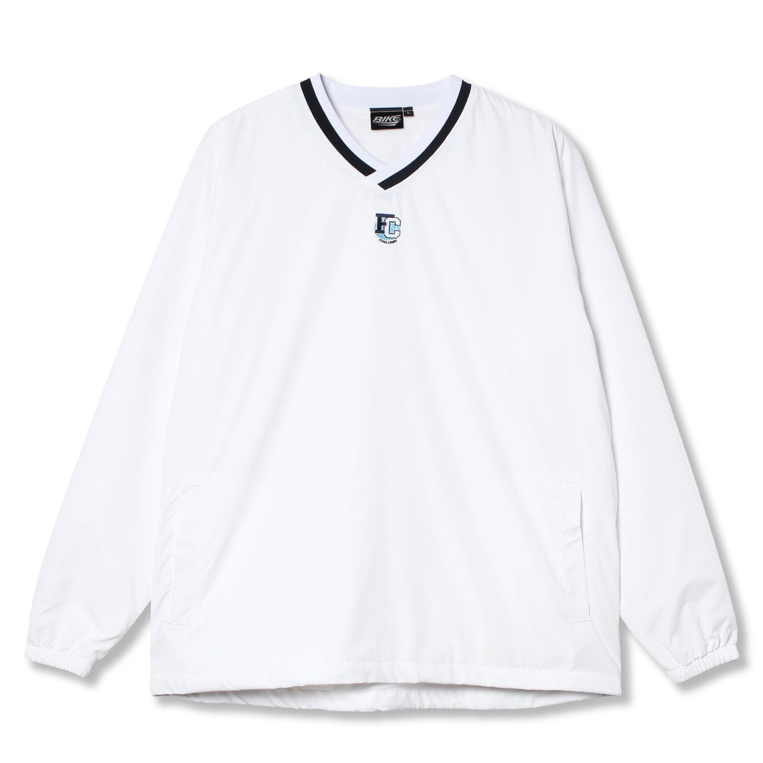 [FC FINAL COURT FINAL COURT] FINALCOURT ファイナルコート バスケットボール メンズ Vネックウインドジャケット FC1124 (0100)ホワイト L