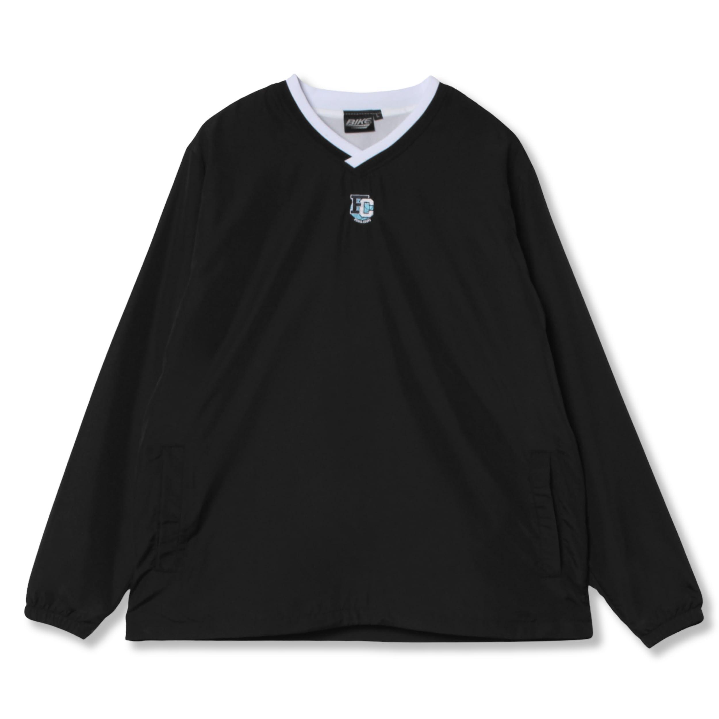 [FC FINAL COURT FINAL COURT] FINALCOURT ファイナルコート バスケットボール メンズ Vネックウインドジャケット FC1124 (0500)ブラック XO