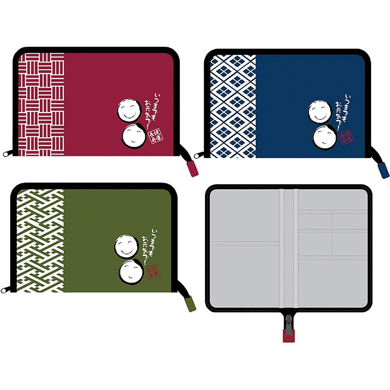 「健康長寿」和柄マルチケース 12-71