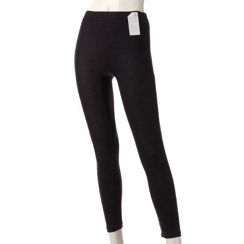 極上スパッツML ピュアブラック M(4)